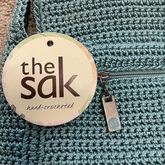 NWT The Sak hand crocheted HandBag Purse color “Horizon” - Picture 3 of 12
